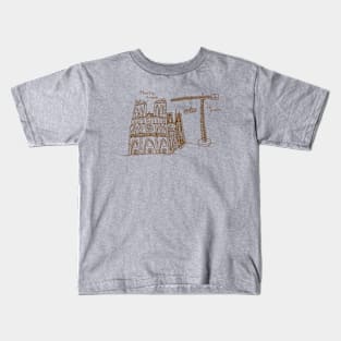 Notre-Dame's New Friend Kids T-Shirt